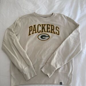 Packers Cream Sweater by '47